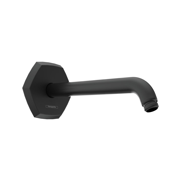 Matte Black 9-Inch Wall-Mount Shower Arm