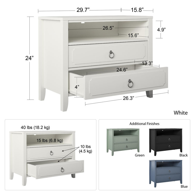 Her Majesty 2 - Drawer Nightstand