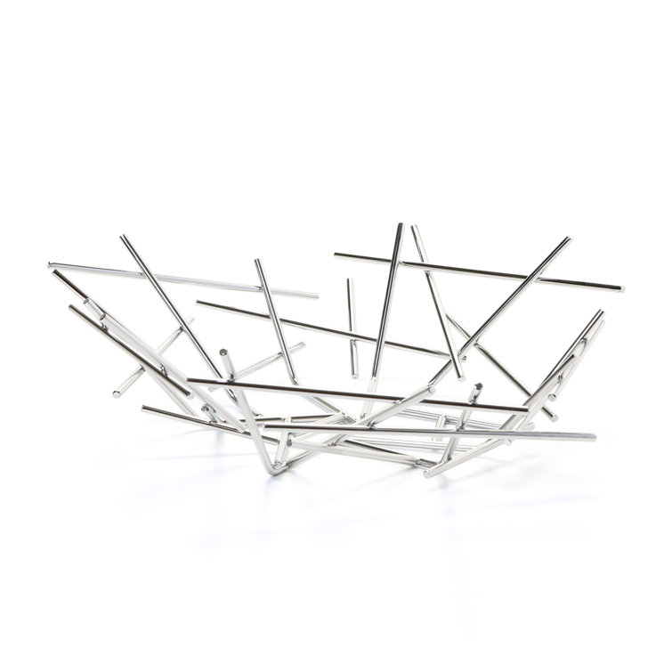 Fratelli Campana Hand-Welded Stainless Steel Chaos Basket