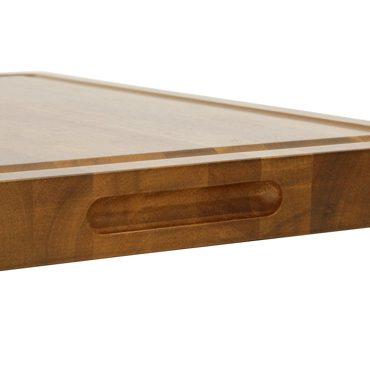 Viking 20-Inch Acacia Wood Reversible Butcher Block
