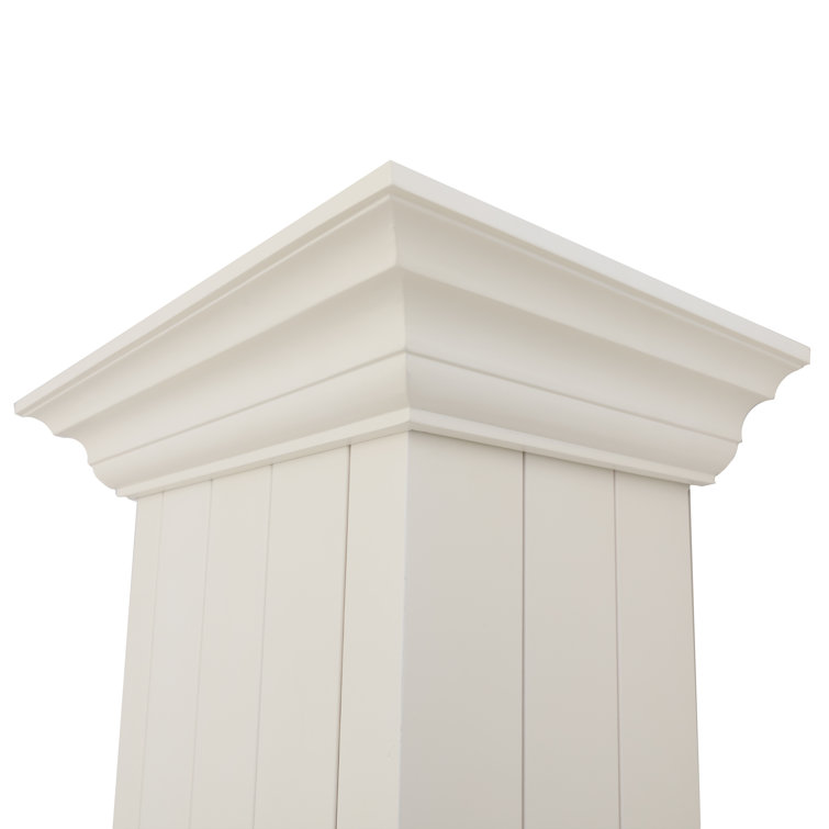 Cottage White 30" Wall Mounted Stainless Steel Range Hood