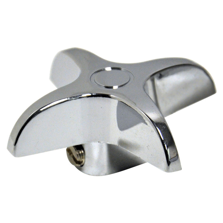 Universal Chrome Cross Tub and Shower Diverter Handle