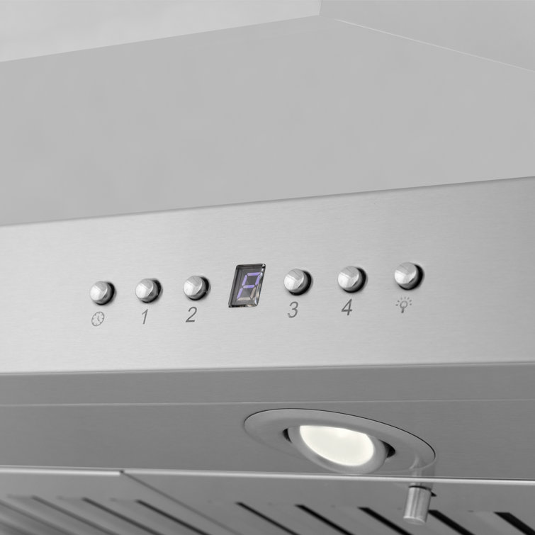 30'' Stainless Steel Convertible Island Range Hood