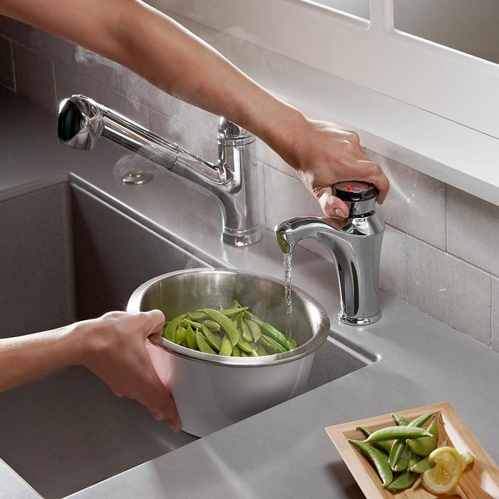 Contour Chrome Instant Hot Water Dispenser with Stainless Steel Tank