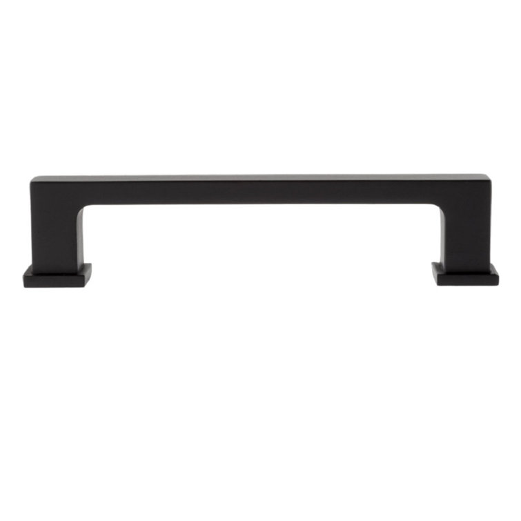 Chelsey Matte Black 4" Bar Pull Multipack with Mounting Hardware
