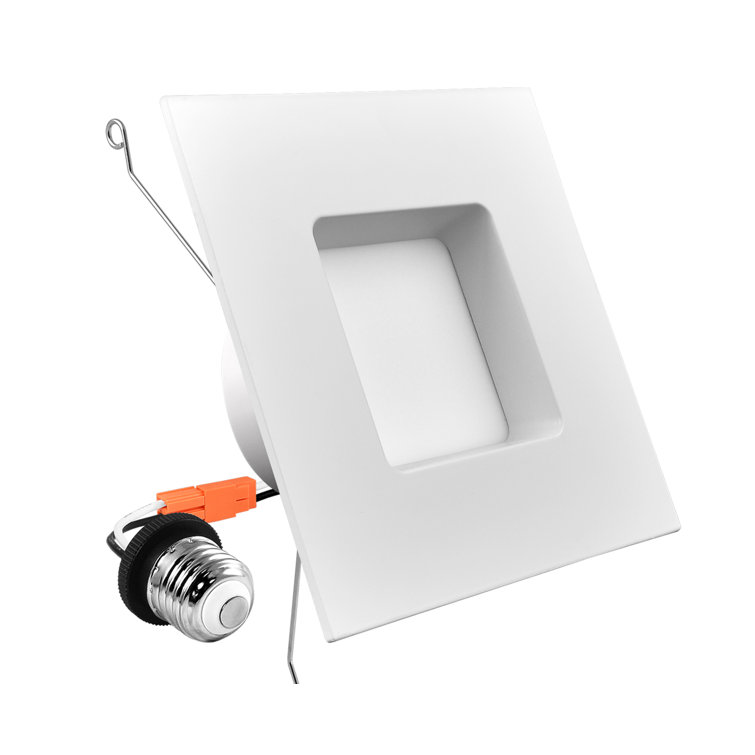 Luxrite Selectable White 14W LED Square Recessed Lighting, Energy Star Certified