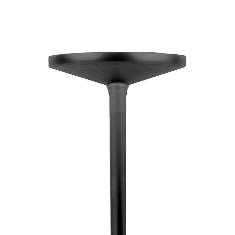 Black 48-Inch Rigid Stem Kit for Pendant Lighting