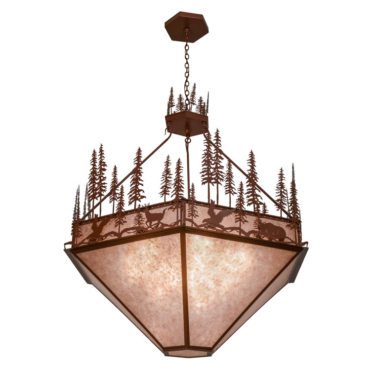 Mini Island Brushed Nickel 9-Light LED Indoor/Outdoor Pendant