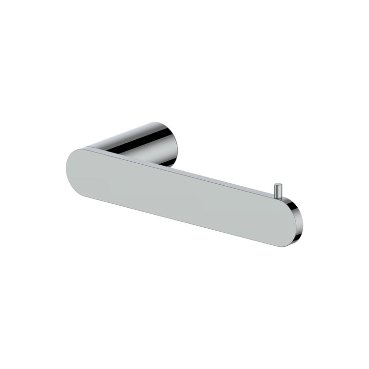 Chrome Modern Wall Mount Toilet Paper Holder