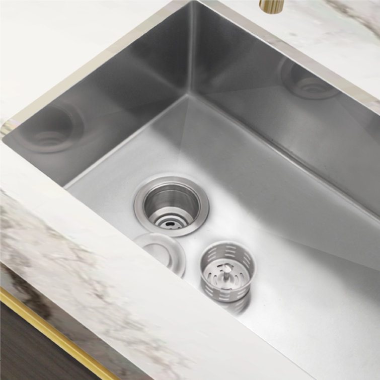 Stainless Steel Deep Basket Kitchen Sink Strainer