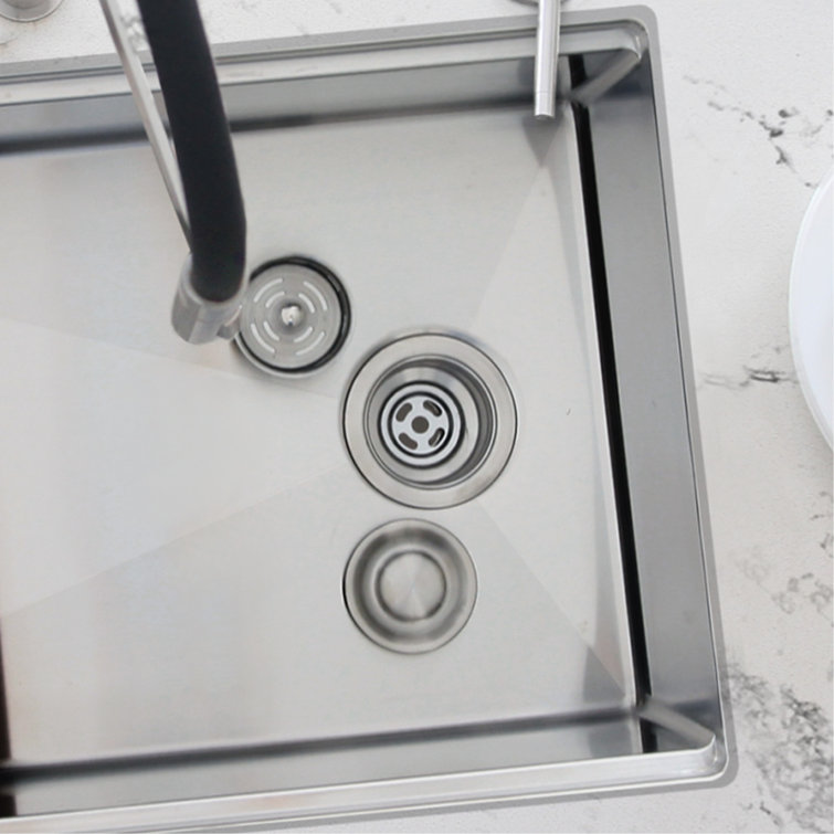 Stainless Steel Deep Basket Kitchen Sink Strainer