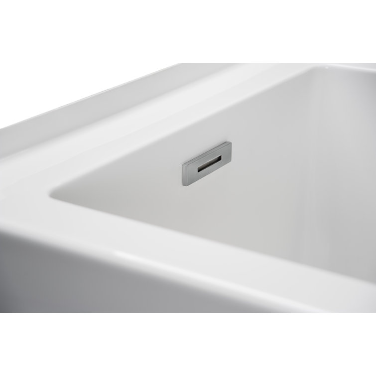 Linear Overflow 5" Toe Tap Tub Drain Kit in Brushed Nickel