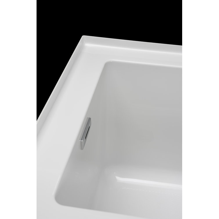 Linear Overflow 5" Toe Tap Tub Drain Kit in Brushed Nickel