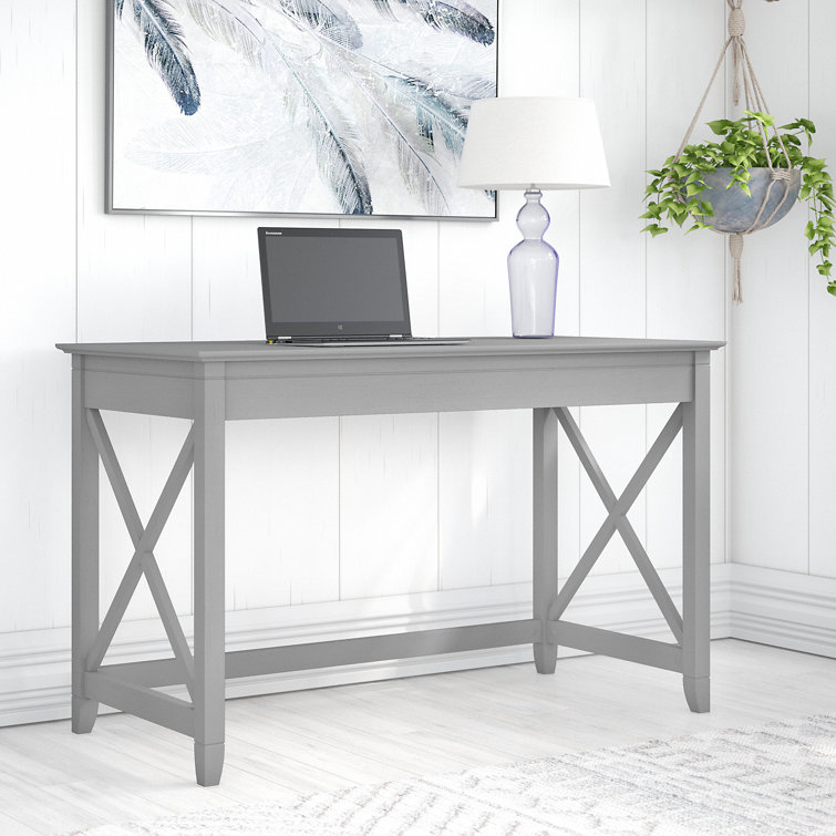 Key West 48'' Cape Cod Gray Engineered Wood Writing Desk