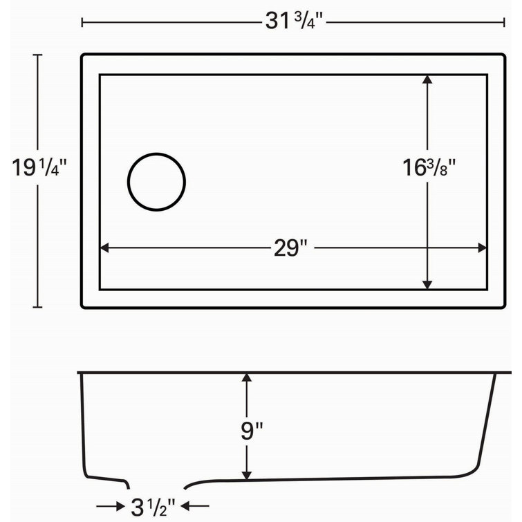 Bisque Quartz Composite Single Bowl Undermount Kitchen Sink