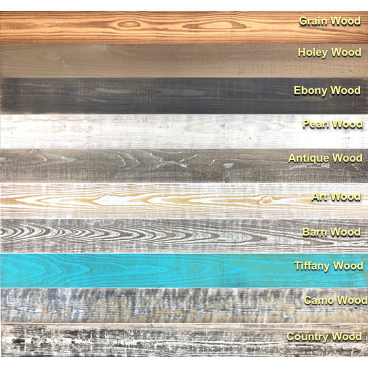 Barn Gray Premium Rustic Wood Wall Planks - 4 ft. Length (6-Pack)