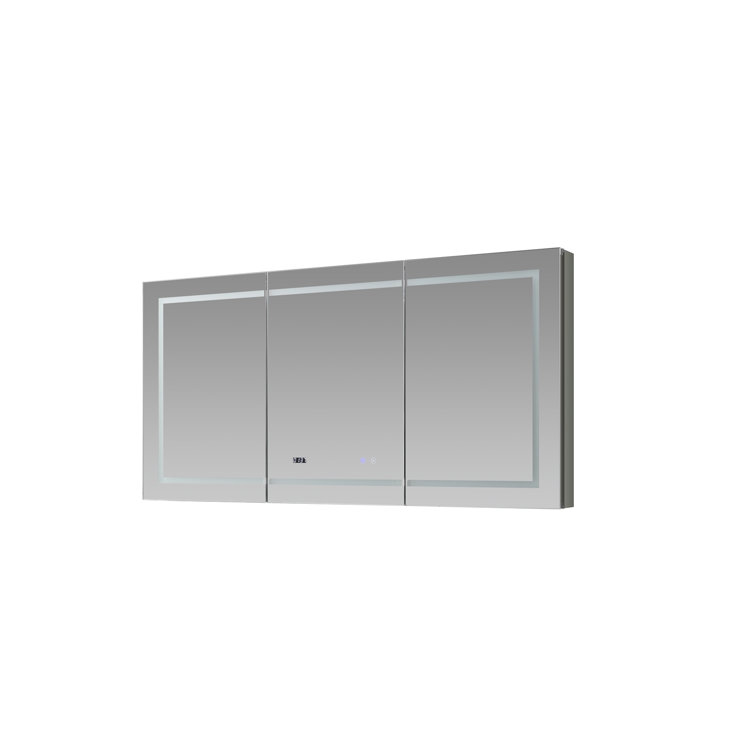Signature Royale 36" x 60" Aluminum LED Medicine Cabinet with Defogger