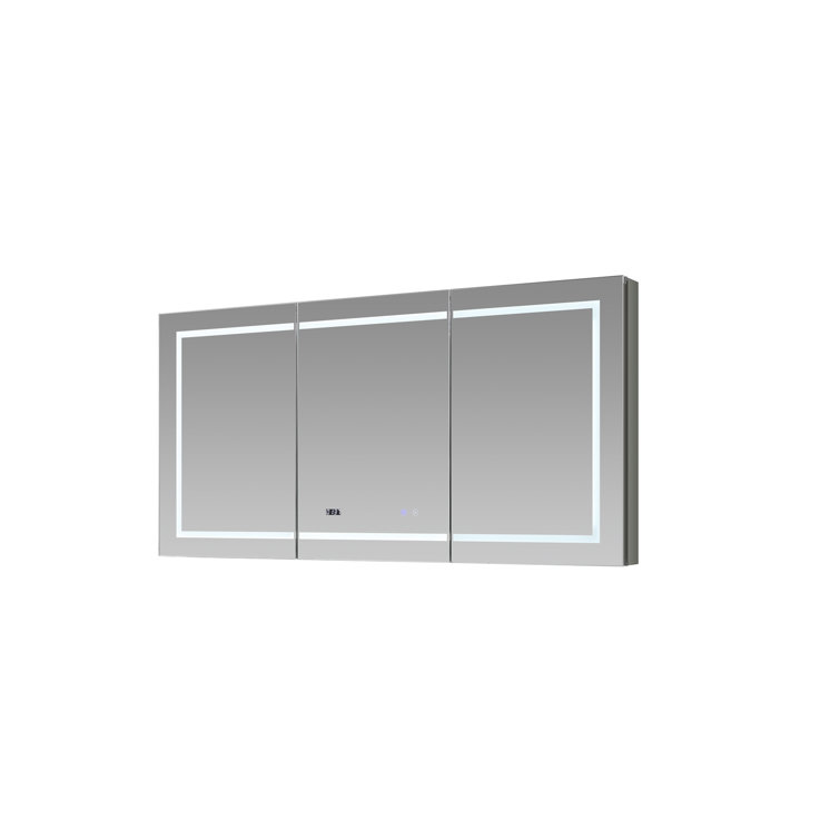 Signature Royale 36" x 60" Aluminum LED Medicine Cabinet with Defogger