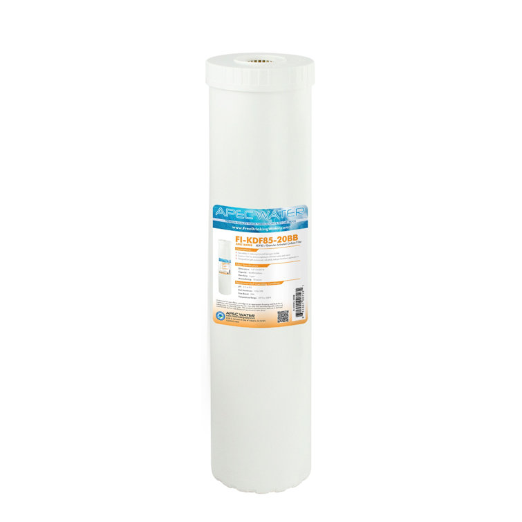 APEC 20" White KDF Whole House Replacement Water Filter