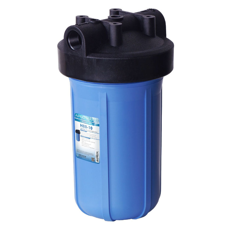 Blue Polypropylene Whole House Water Filter Housing