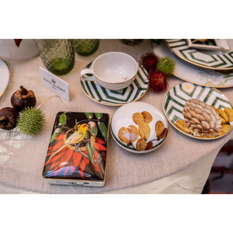 Vista Alegre Amazōnia 6.38'' Porcelain China Bread And Butter Plate (Set of 4)