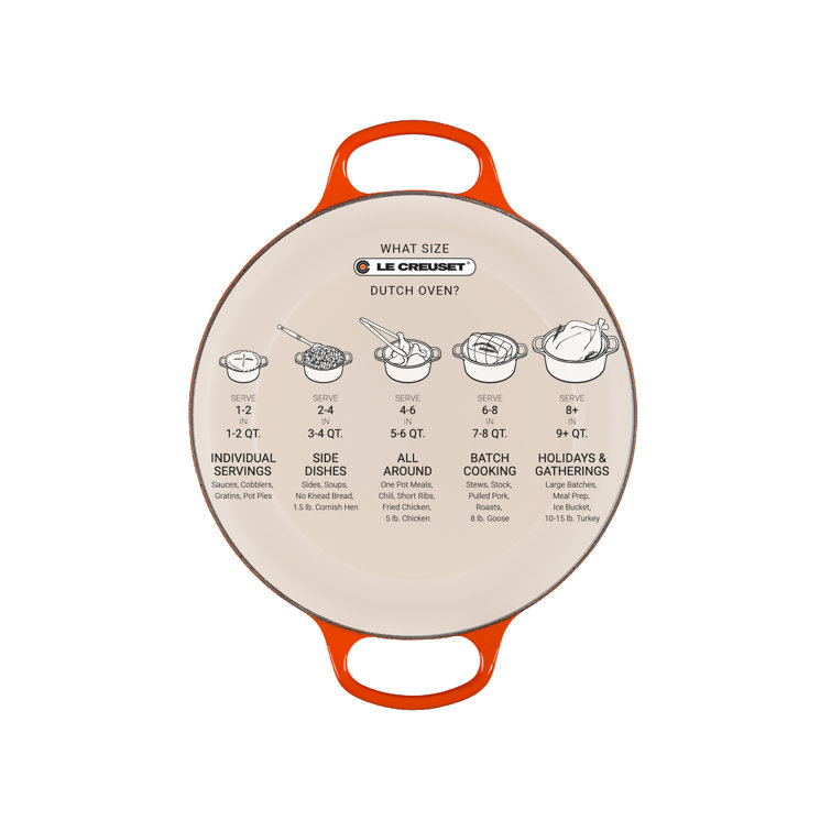 Le Creuset 7 Quart Stainless Steel Stockpot with Lid