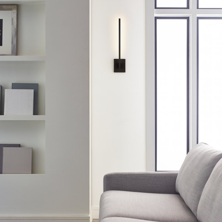 Klee Nightshade Black Dimmable LED Wall Sconce
