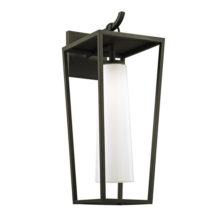 Black Iron Dimmable Outdoor Wall Sconce