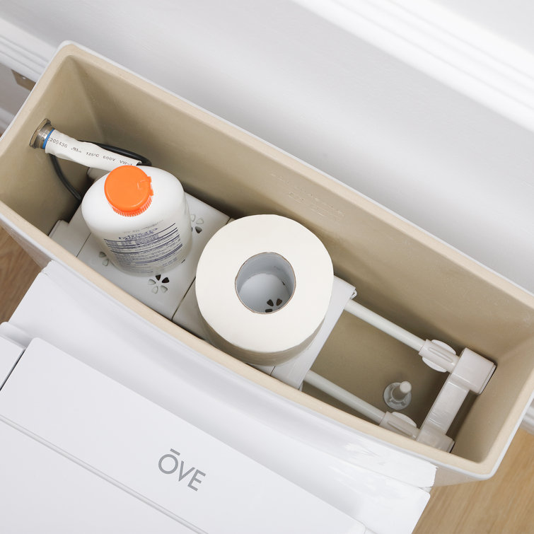 Wilma White High Efficiency Elongated Two Piece Bidet Toilet