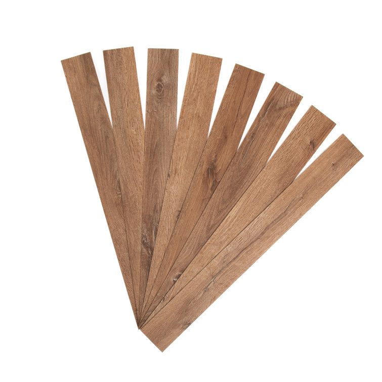 Barnwood Narrow Plank Peel and Stick Vinyl Wall Paneling