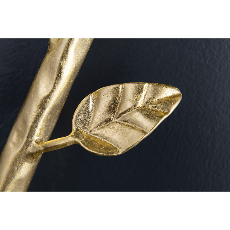 Almont Cottage Bronze and Gold Leaf 26" Tall Wall Sconce