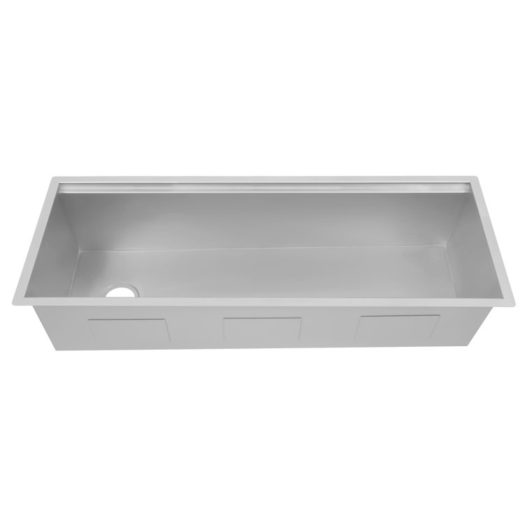 Garmisch 45" Stainless Steel Freestanding Single Bowl Kitchen Sink