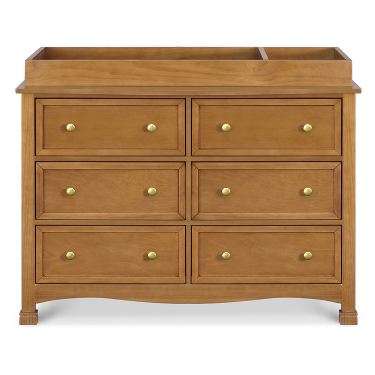 Chestnut Pine Wood Wide Removable Changing Tray