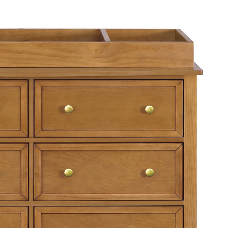 Chestnut Pine Wood Wide Removable Changing Tray