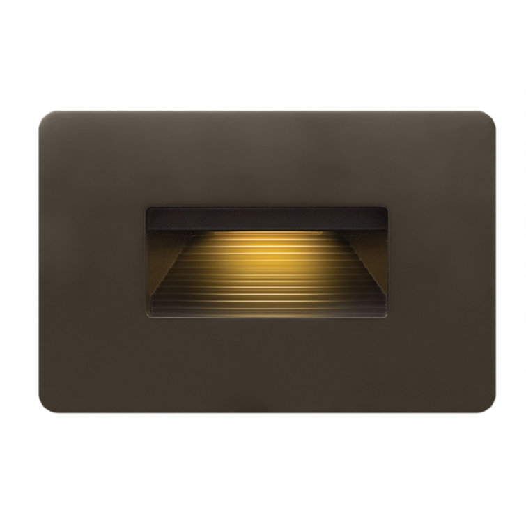 Bronze 4.5" Integrated LED Step Light