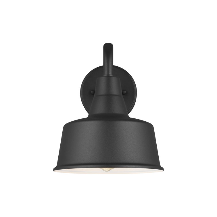 Black Dimmable Energy Star Outdoor Wall Lantern