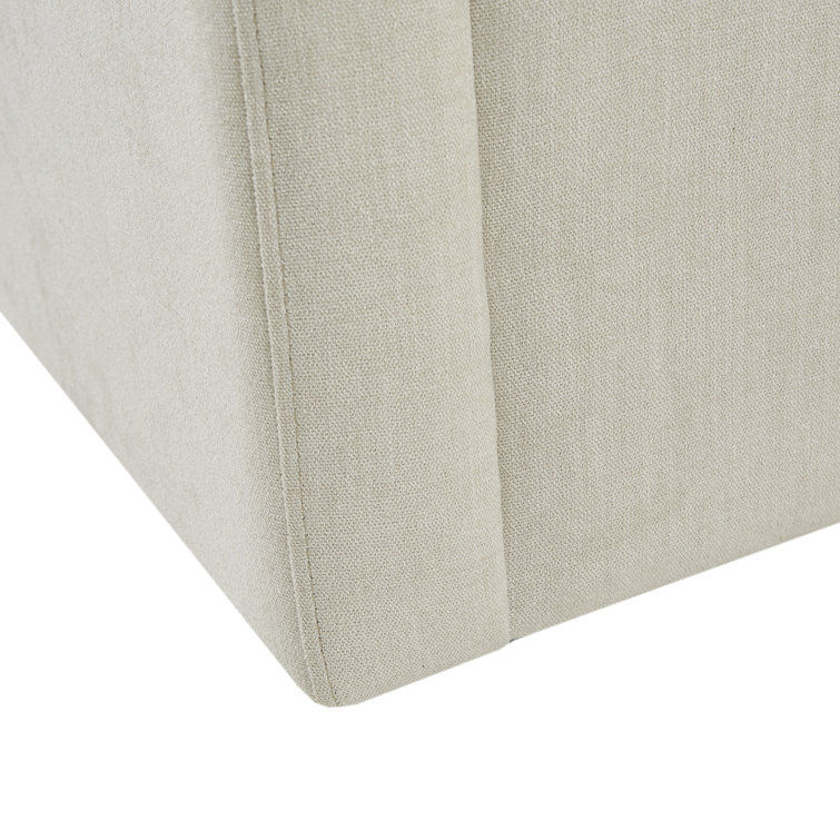 Ivory Velvet Barrel Swivel Chair with Metal Base