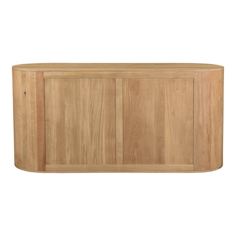 Scandinavian Solid Oak 6-Drawer Dresser with Soft-Close and Felt-Lined Drawers