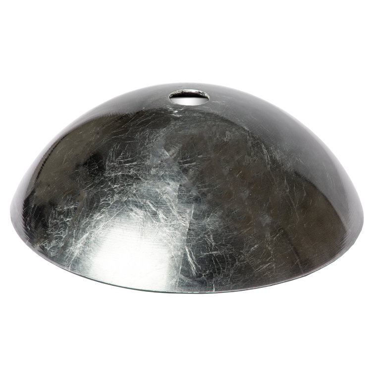 16.38'' Silver and Black Glass Vessel Sink