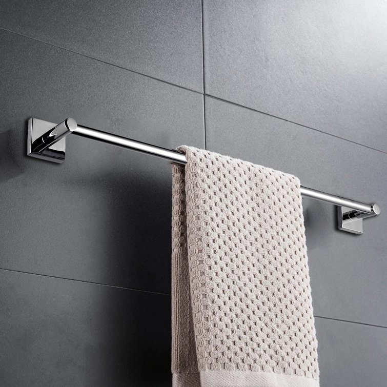 Vina 25.5'' Chrome Wall Mounted Towel Bar