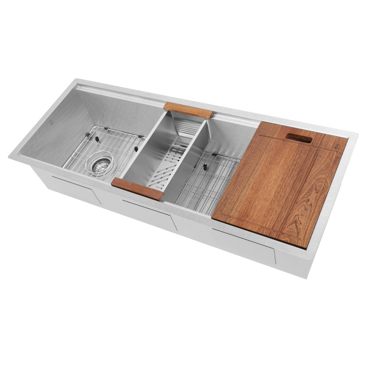 Garmisch 43" Stainless Steel Single Bowl Undermount Kitchen Sink