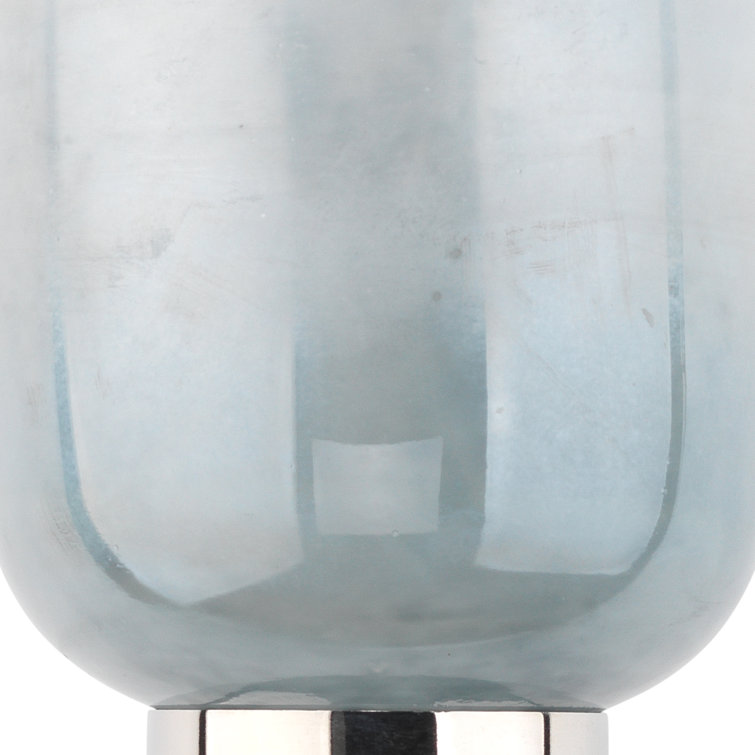 Opal Nickel Dimmable Single Light Wall Sconce