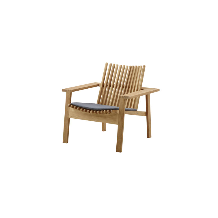 Amaze Teak Dining Chair with Grey Cushions