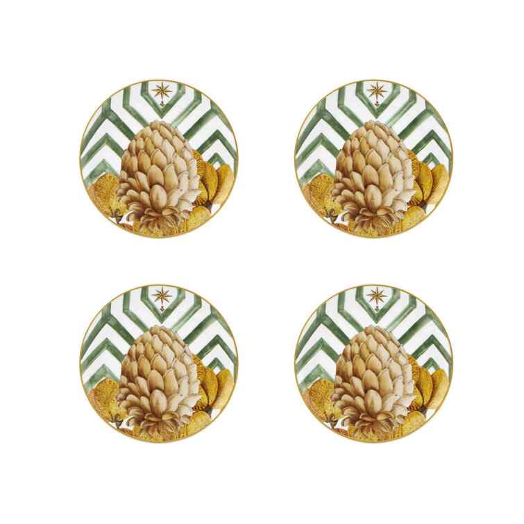 Vista Alegre Amazōnia 6.38'' Porcelain China Bread And Butter Plate (Set of 4)