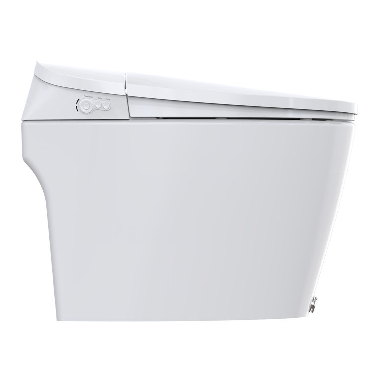 Discovery DLX White Elongated High Efficiency Bidet Toilet