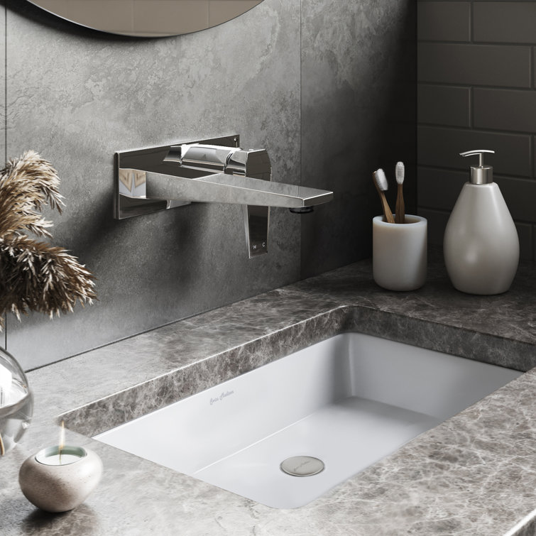 Voltaire Chrome Single-Handle Wall-Mount Bathroom Faucet