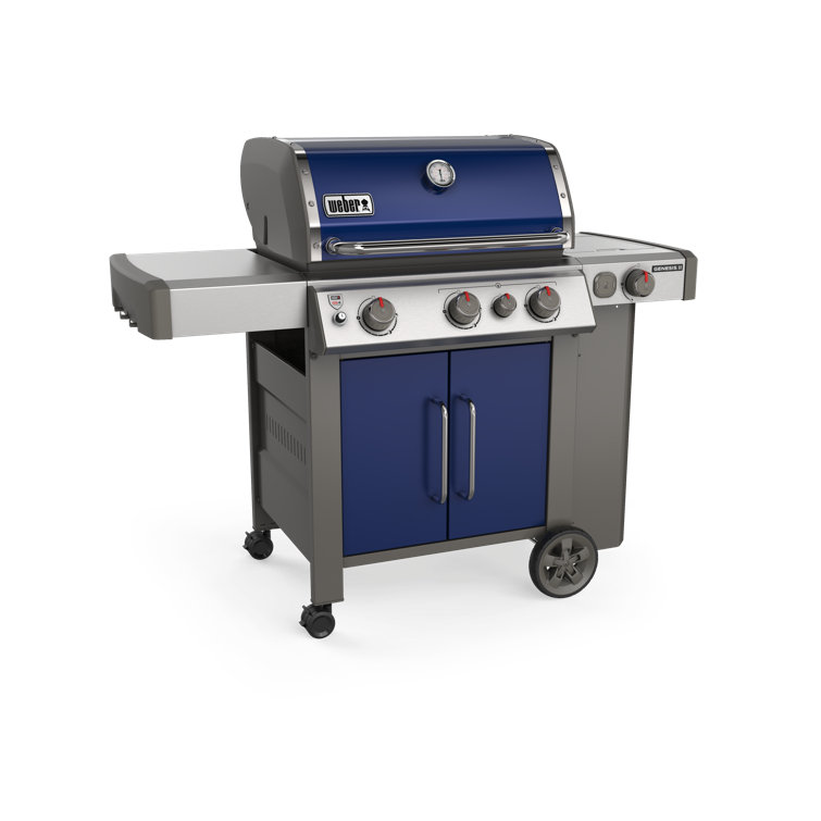 Weber Summit E-670 6-Burner Black Propane Gas Grill with Rotisserie
