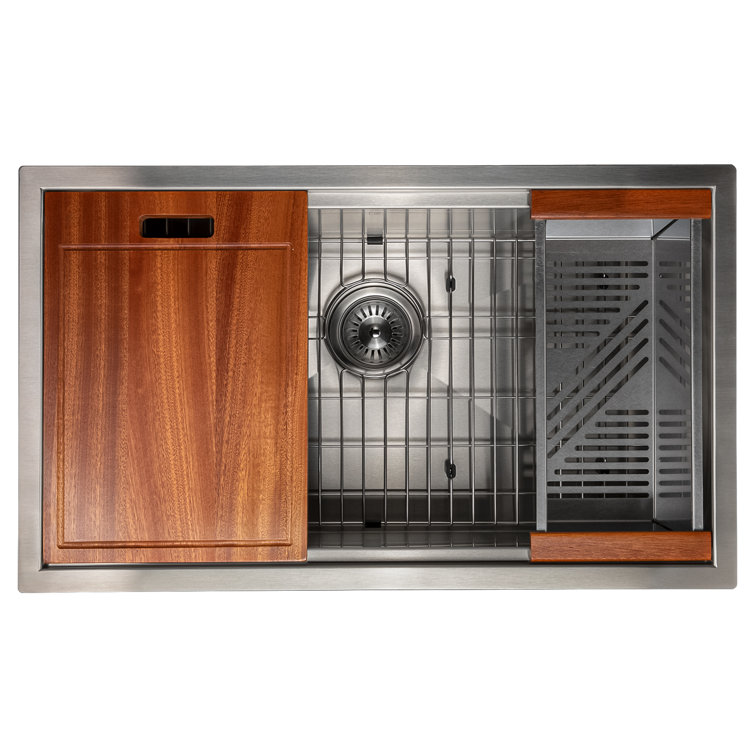 Garmisch 30" Stainless Steel Single Bowl Freestanding Kitchen Sink