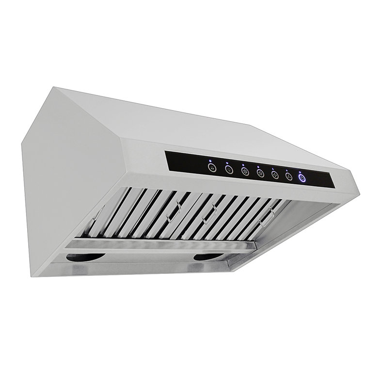 36" Stainless Steel Under Cabinet Range Hood with EZ Touch Controls