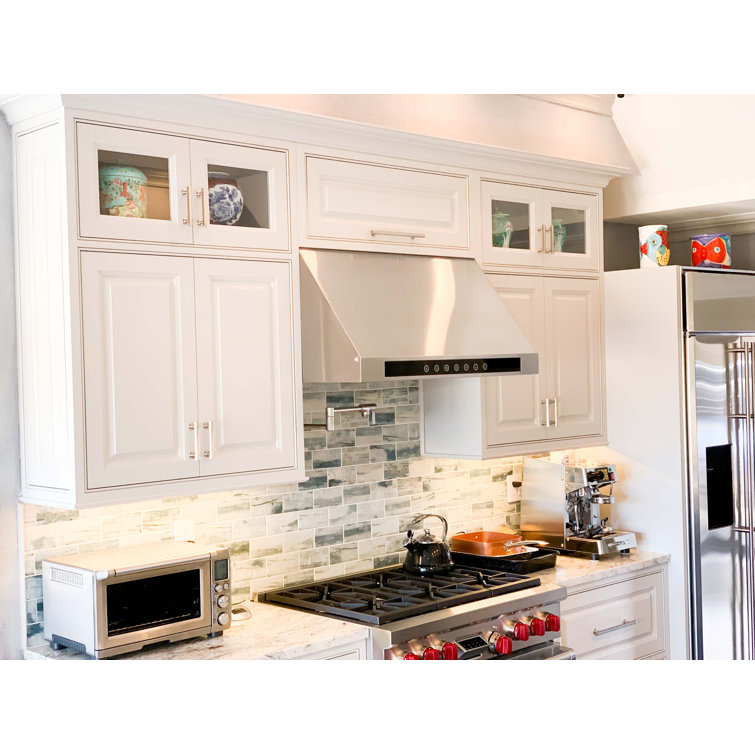 36" Stainless Steel Under Cabinet Range Hood with EZ Touch Controls
